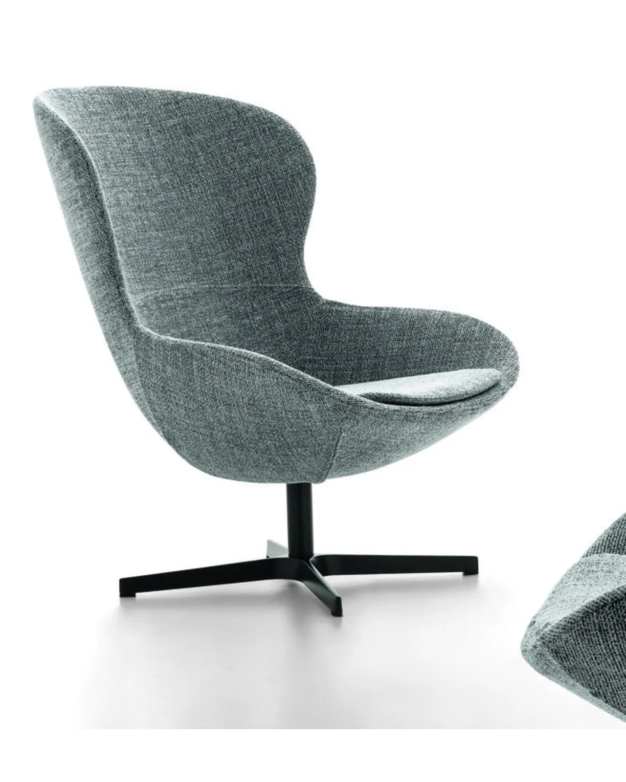 Round armchair by Ditre Italia, Italian lounge armchair, photo 4 of 5