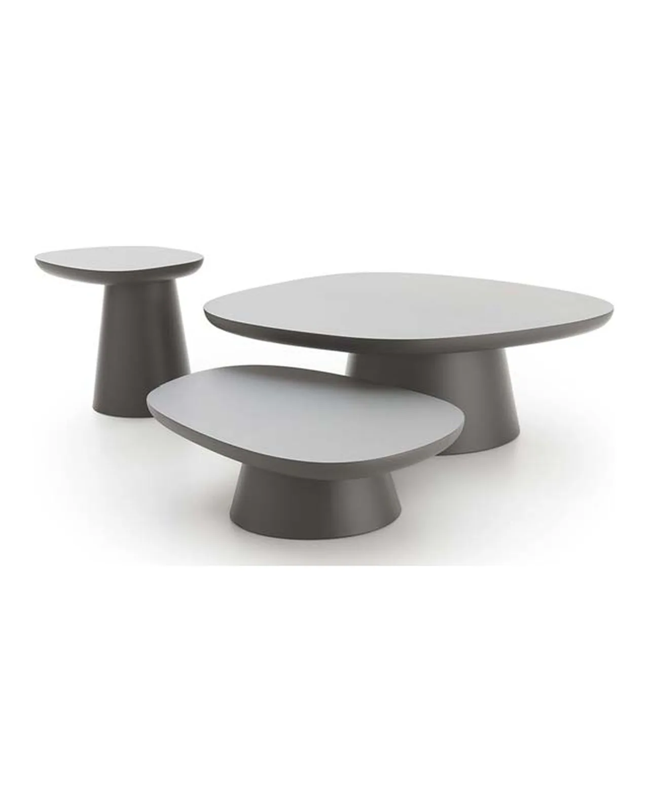 Table basse d'extérieur Stone-out par Ditre Italia, vue studio, photo 2 sur 2