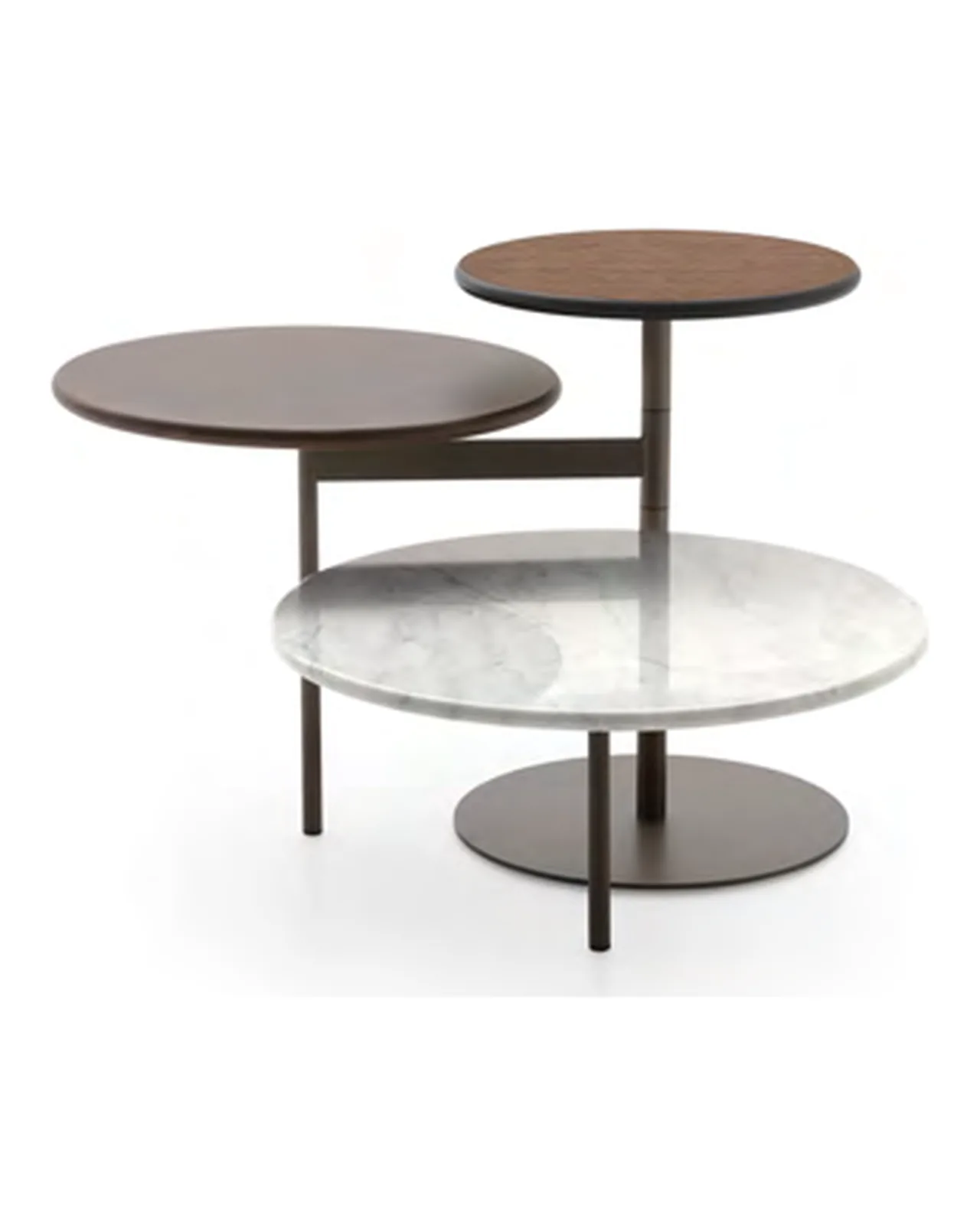 Table basse Tris par Ditre Italia, vue studio, photo 2 sur 2