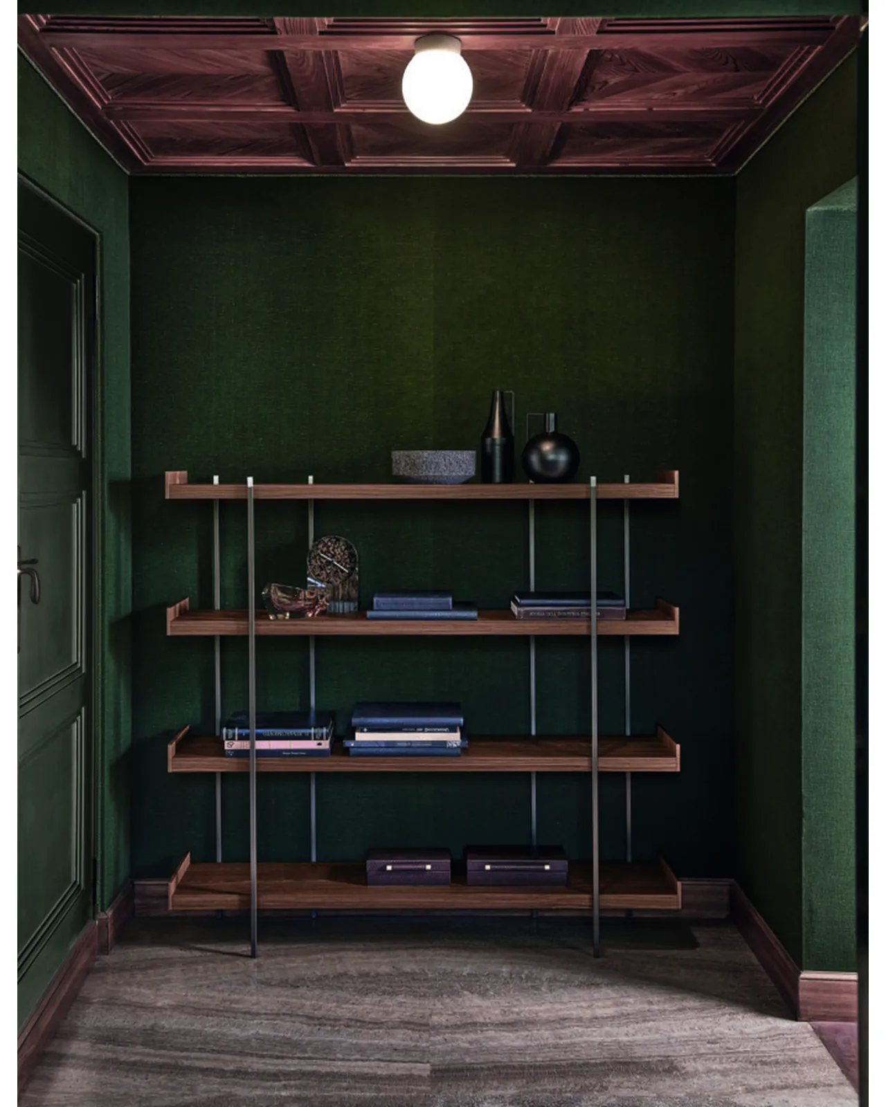 Bibliothèque Unit par Ditre Italia dans un salon, photo 1 sur 3