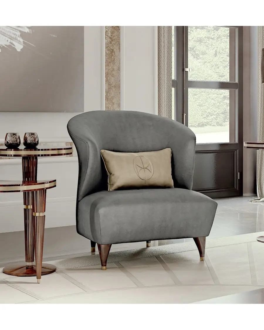 Ellipse Half-Moon Side Table, Art. 9027, Francesco Pasi, photo 1 of 2