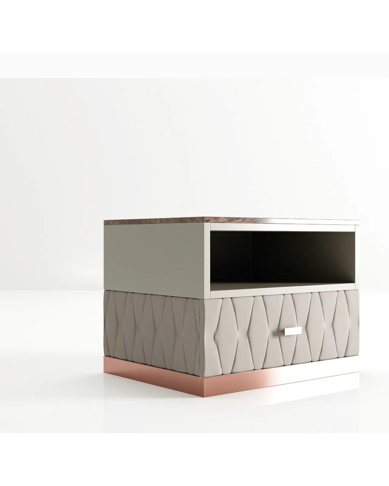 Nefrite Nightstand by Epoque, studio view, photo 1 of 2, Nobili Design catalog