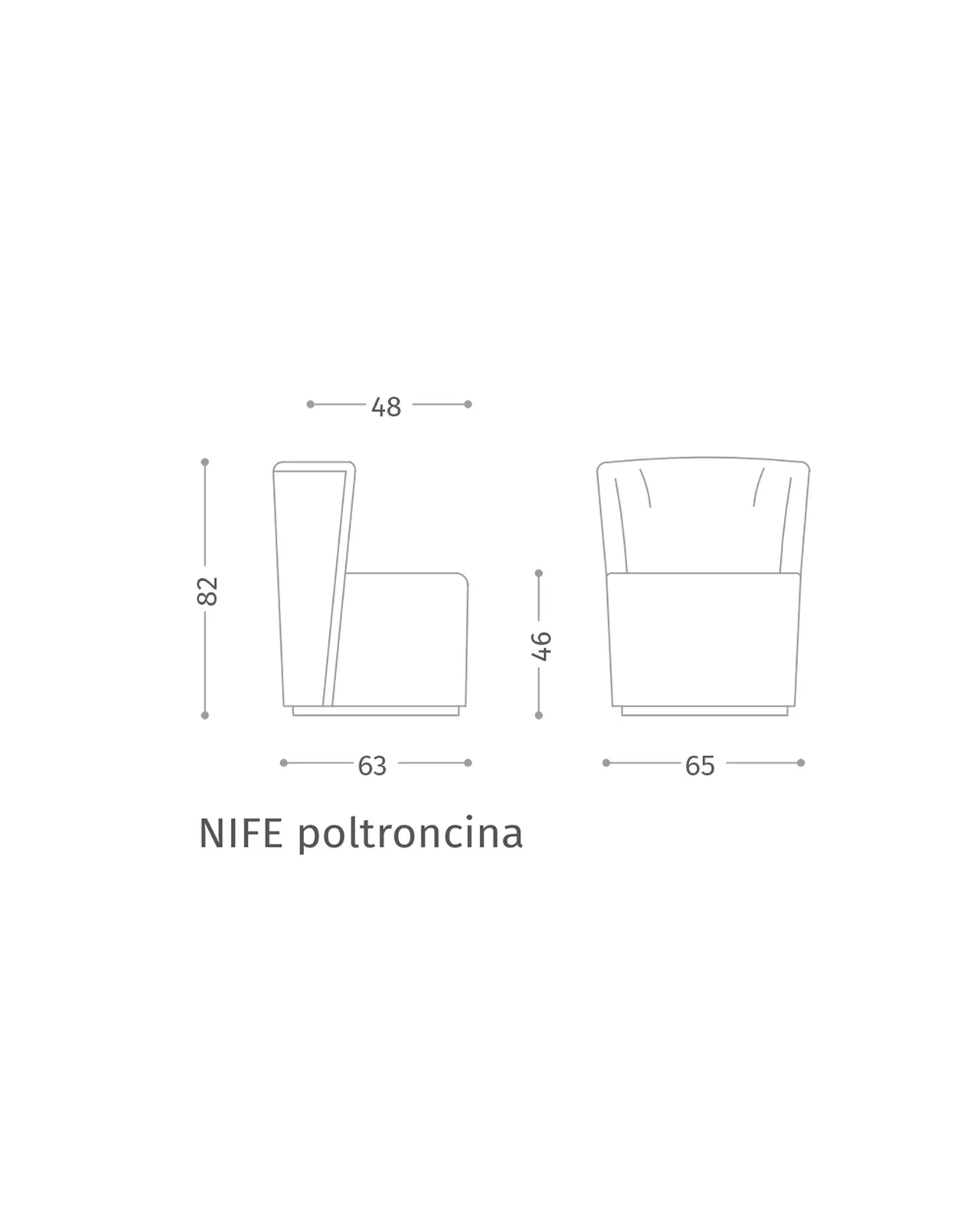 Fotelja Nife — Epoque, fotografija 3 od 3
