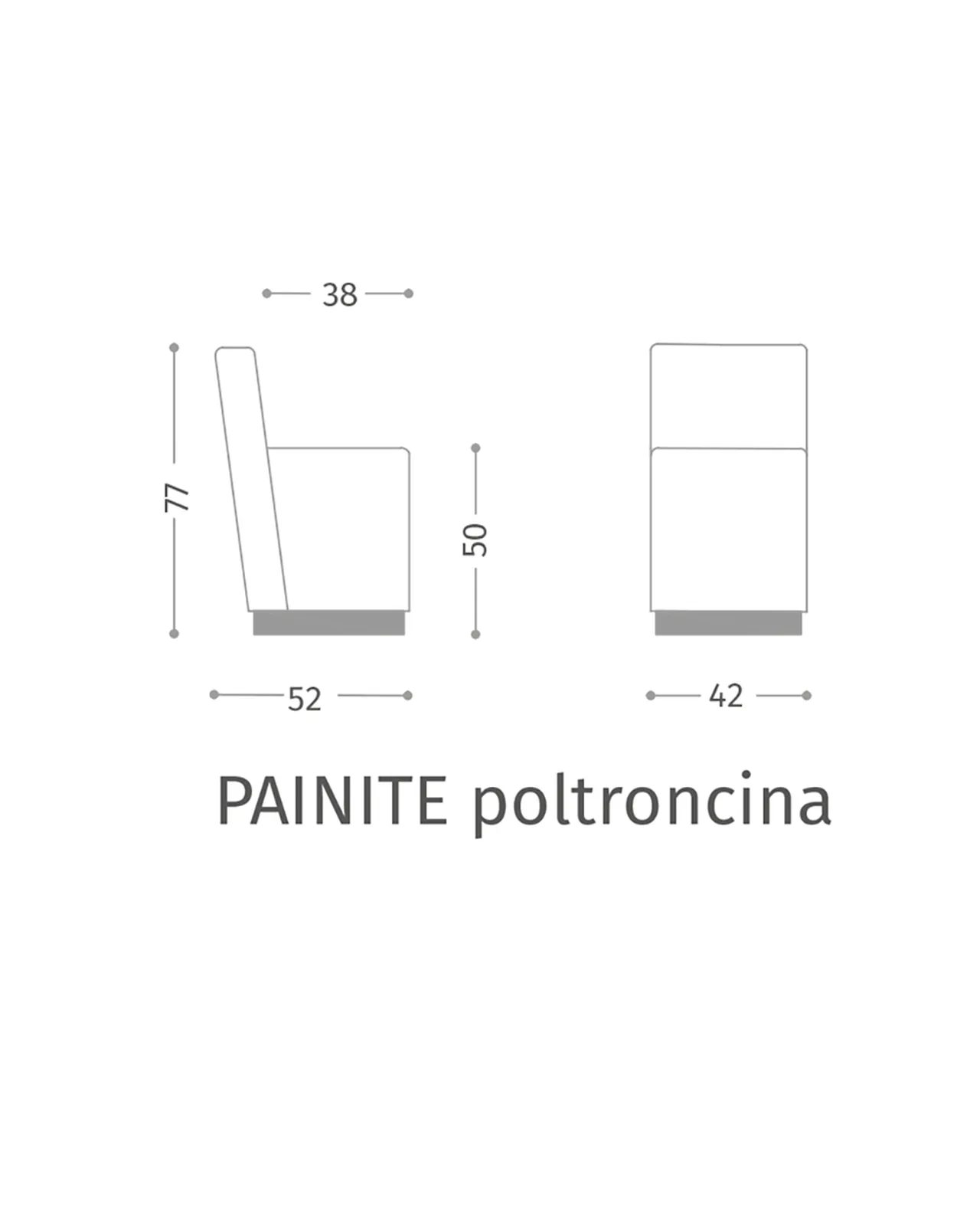 Fotelja Painite — Epoque, fotografija 3 od 3