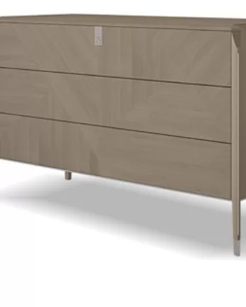 Icon Chest of Drawers, Bedroom Furniture, in Canaletto walnut, contemporary style, by Francesco Pasi