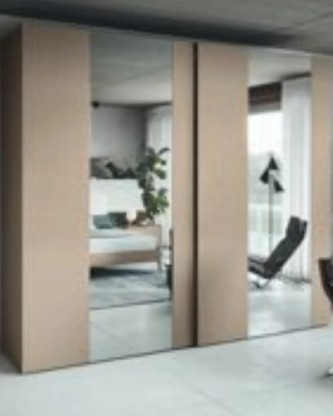 Musa Wardrobe, Vertical Mirror, product photo