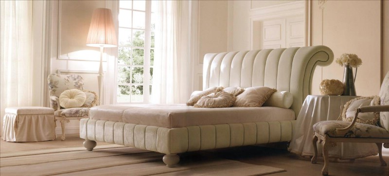 Klasik de luxe yatak odası mobilya Charme 1