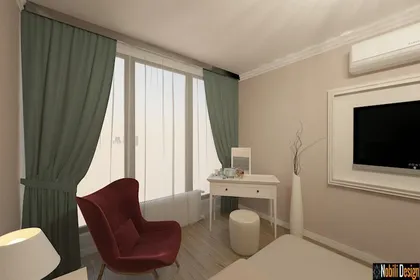 Interior design classic apartment Rotterdam Netherlands