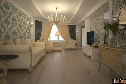 Luxurious classic interior design home project in Monaco 