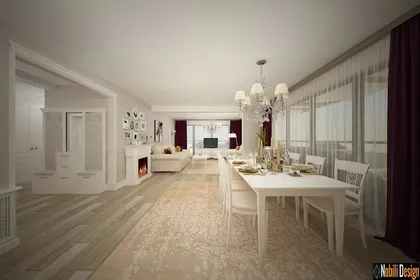 Classic luxury interior design home concept in Monaco