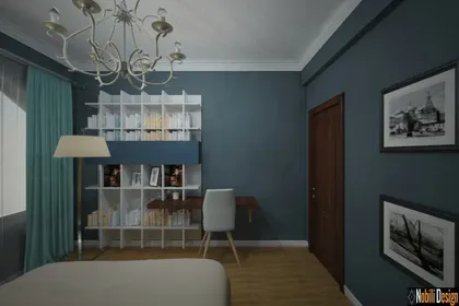 Modern home interior design concept in Monaco
