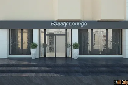 Interior design beauty salon in Monaco