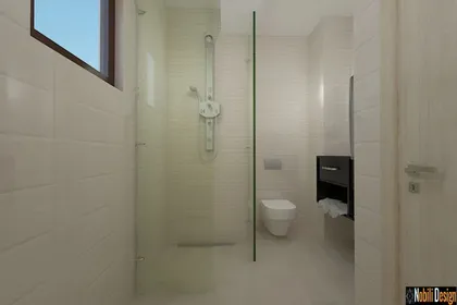 Interior design modern hotel in Monaco