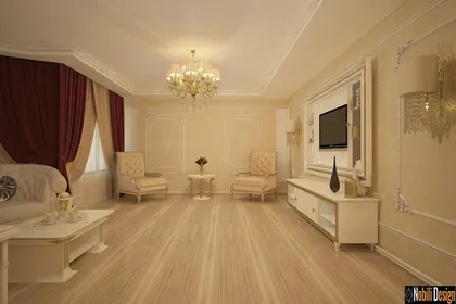Interior design for a classic house in Marseille
