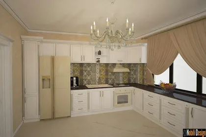 Interior design for a classic house in Marseille