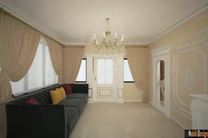 Interior design for a classic house in Marseille