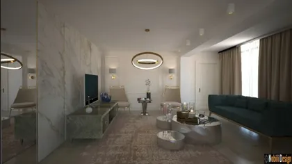 Contemporary interior design project house in Marseille