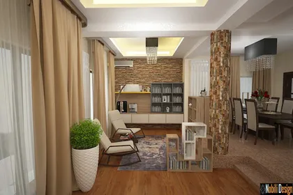 Luxury contemporary interior design home in Marseille