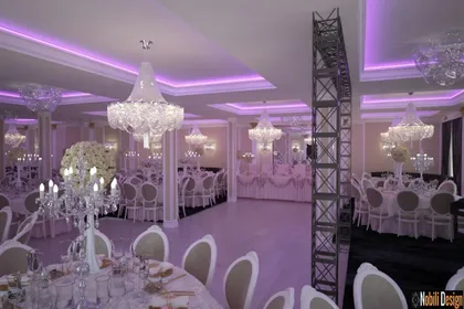 Interior design restaurant wedding project in Marseille
