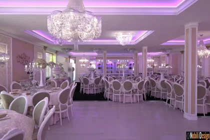 Interior design restaurant wedding project in Marseille