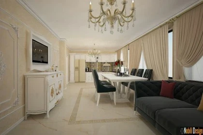 Interior design project classic house in Manchester
