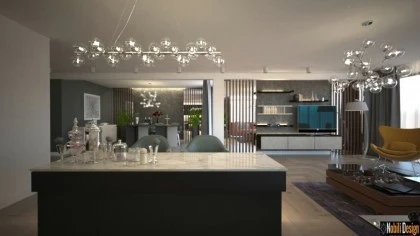 Modern house interior design concept in Manchester