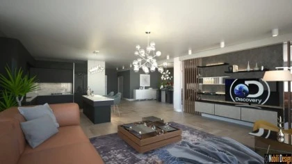 Modern house interior design concept in Manchester