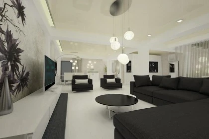 Contemporary style interior design home in Manchester