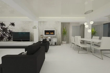 Contemporary style interior design home in Manchester
