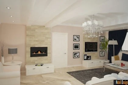 Interior design concept for a modern apartment in Manchester
