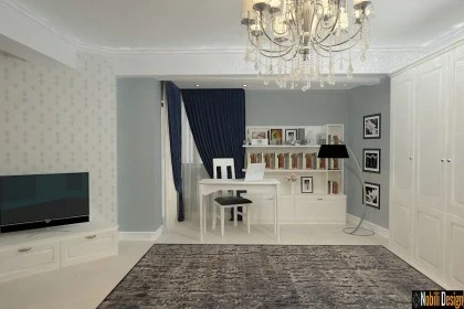 Interior design concept for a modern apartment in Manchester