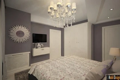 Interior design concept for a modern apartment in Manchester