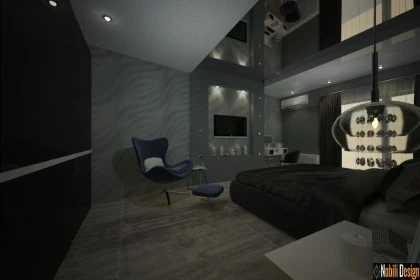 Interior design concept modern apartment in Manchester