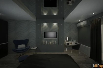 Interior design concept modern apartment in Manchester