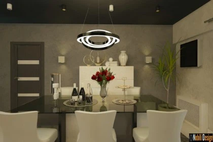 Interior design concept modern apartment in Manchester