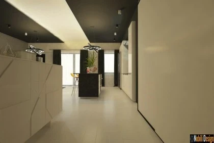 Interior design concept modern apartment in Manchester