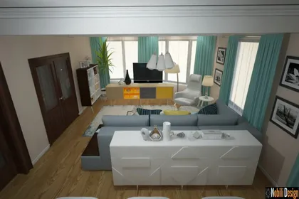 Modern home interior design concept in Liverpool