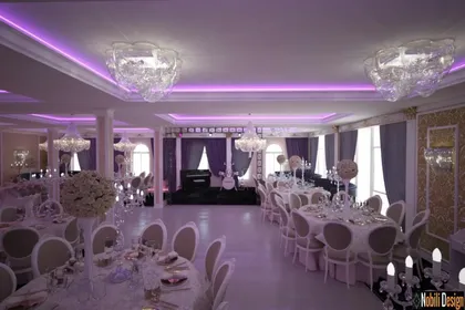 Interior design wedding restaurant project in Liverpool