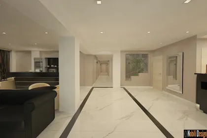 Interior design hotel concept in Liverpool