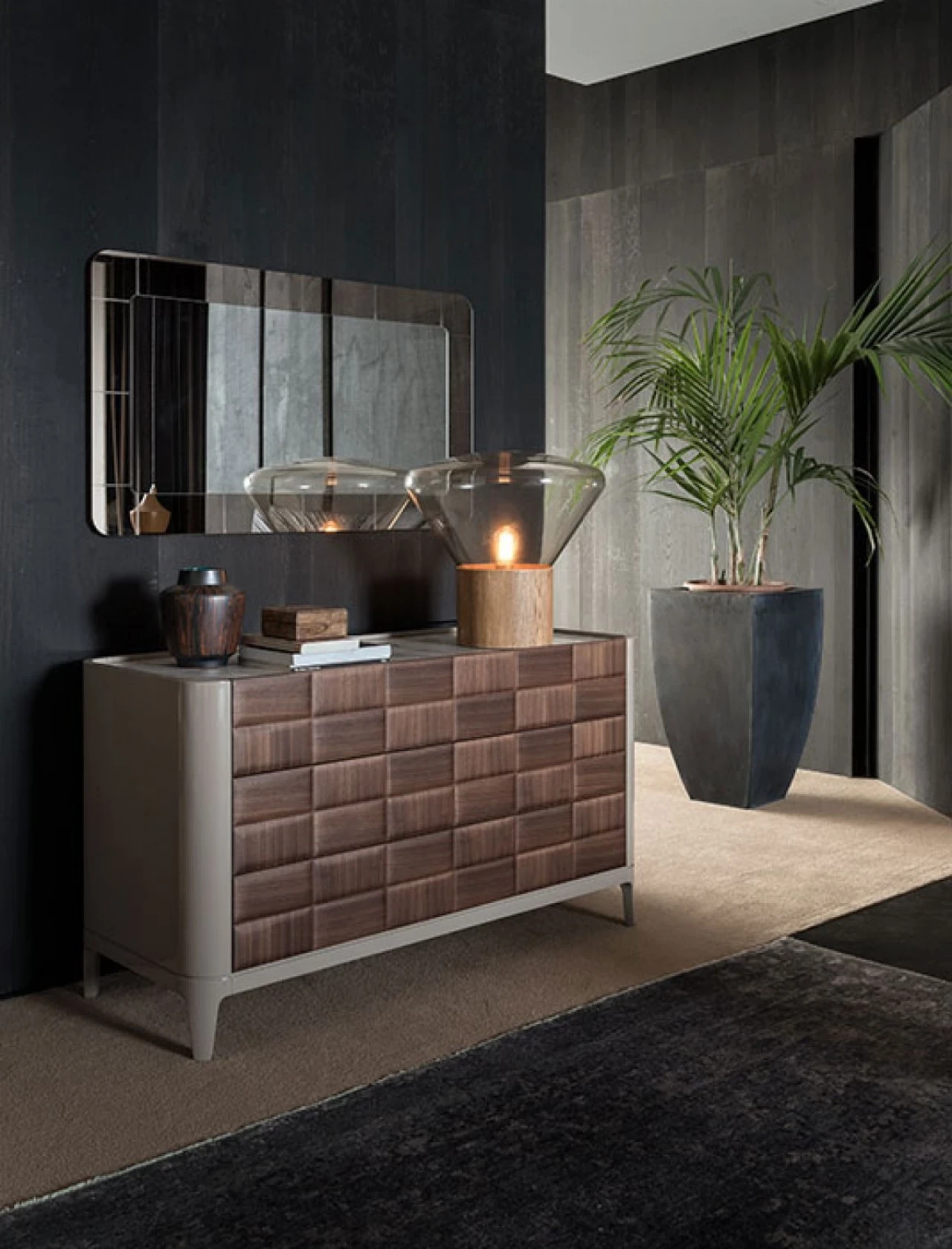 Dama Dressers and Bedside Tables, Dall'Agnese expensive bedroom sets from Italy