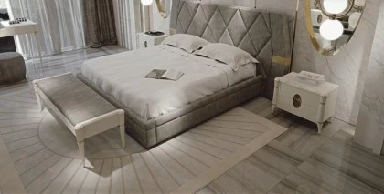 Upholstered bed for modern bedroom Elipse 9050 Price 7.400 E