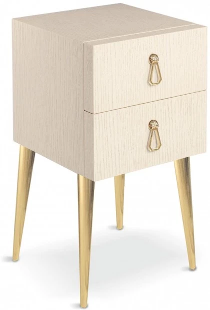 Modern bedroom bedside table City. Dim 33 x 33 x 60 cm H. Price  1.550 euros