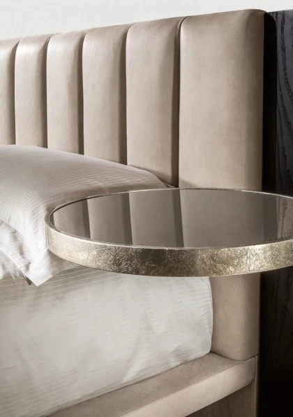 Upholstered bed Mirage. Dim  376 x 222 x 113 cm 27 h. Price  9.400  euros