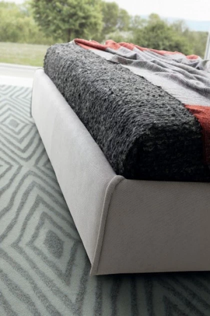 Modern upholstered bed Aspen collection 04