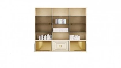 Wall Unit Collier-€14.149-Measuring height 250 cm x width 285 cm x depth 50 cm