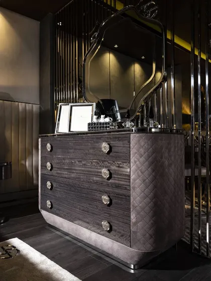 Modern dresser for bedroom Botega silverprice