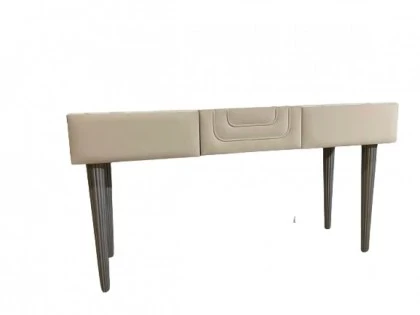 Exclusive Suede and Marble Top Dressing Table - Tuscany 02