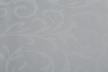 Damask textile for restaurant table linen Ipanema Blanco 1