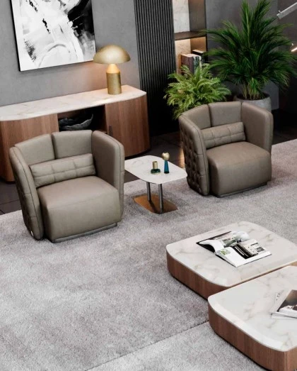 FORD CAPITONNE ARMCHAIR