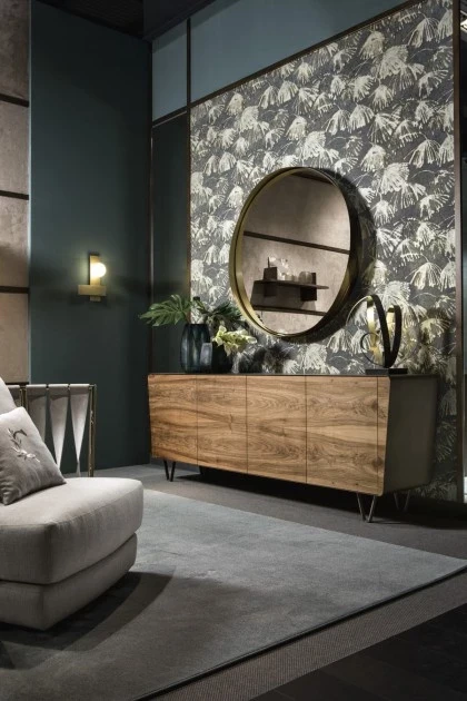 Icaro Madia, Rodin specchio, Twist  poltrona - sideboard, mirror , armchair